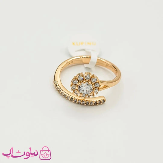 انگشتر دخترانه ژوپینگ مدل برف کد 1091-1