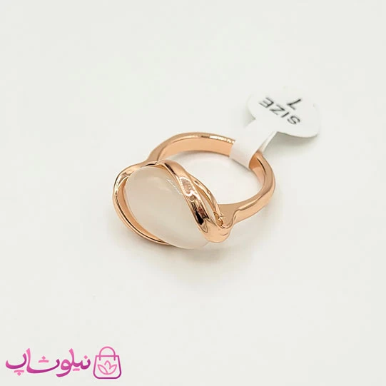 انگشتر زنانه برند کلیو Clio مدل بیضی کد 151