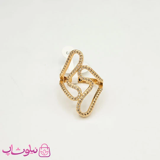 انگشتر زنانه درشت ژوپینگ کد 1291