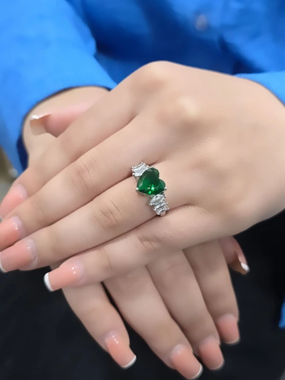 انگشتر سنگ دار جواهری دخترانه_زنانه، در3 رنگ شیک، سایز بندی کامل💍