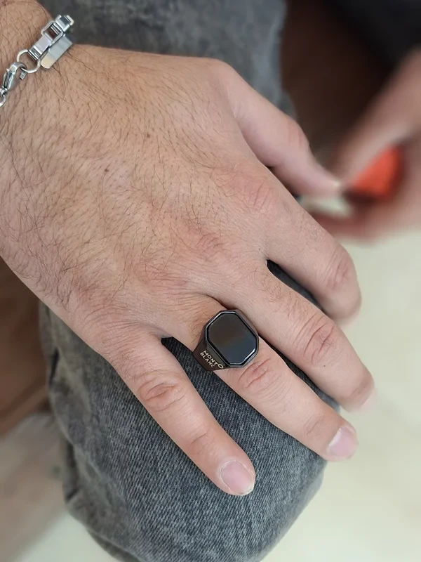 انگشتر مردانه MONT BLANC (ارسال رایگان) کد 240186#