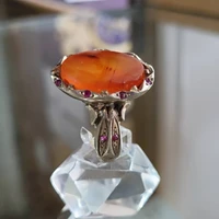 انگشتر نقره مردانه کد-01