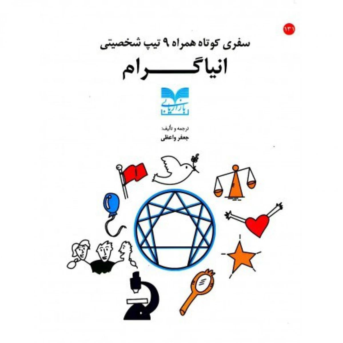 انیاگرام ( سفری کوتاه همراه 9 تیپ شخصیتی ) / جعفر واعظی / نشر بازاریابی