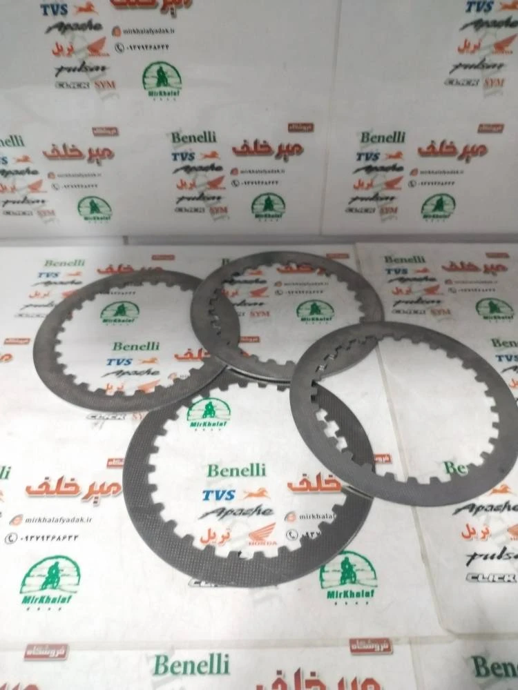 اهنی فلزی صفحه کلاچ موتور تریل امیکو 250 و qm 250 کیو ام (هرعدد)
