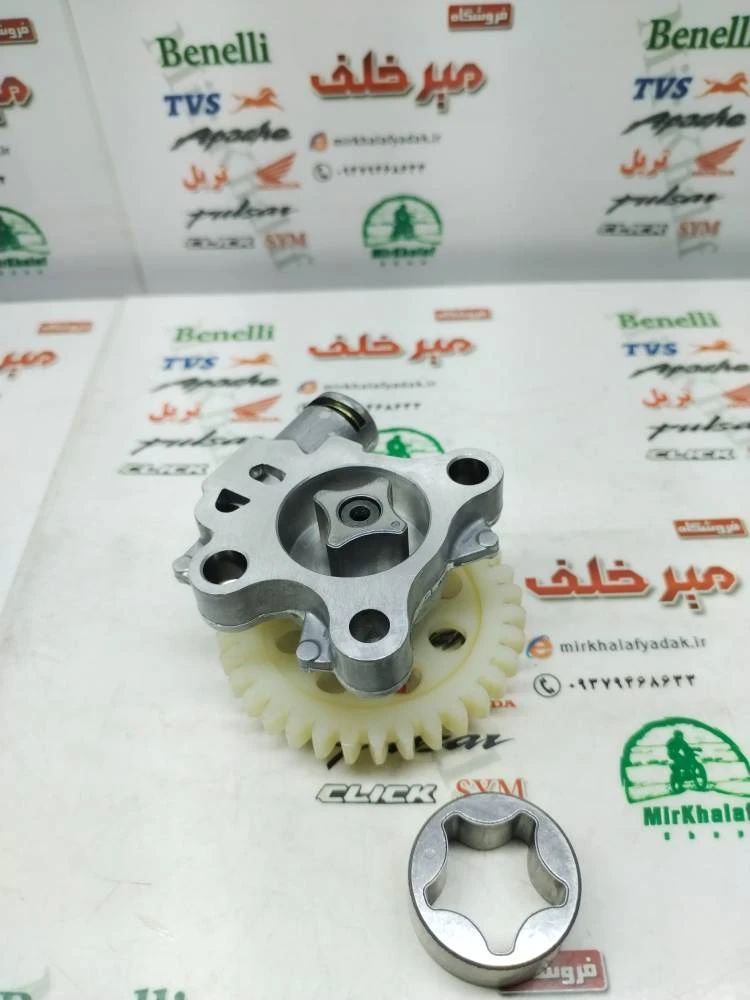 اویل پمپ روغن کامل موتور پالس ns 200 ان اس و rs 200 ار اس اصلی