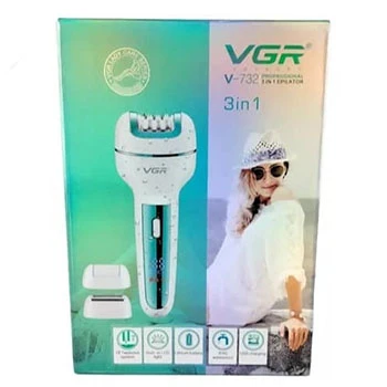 اپیلاتور سه کاره وی جی آر مدل V-732
