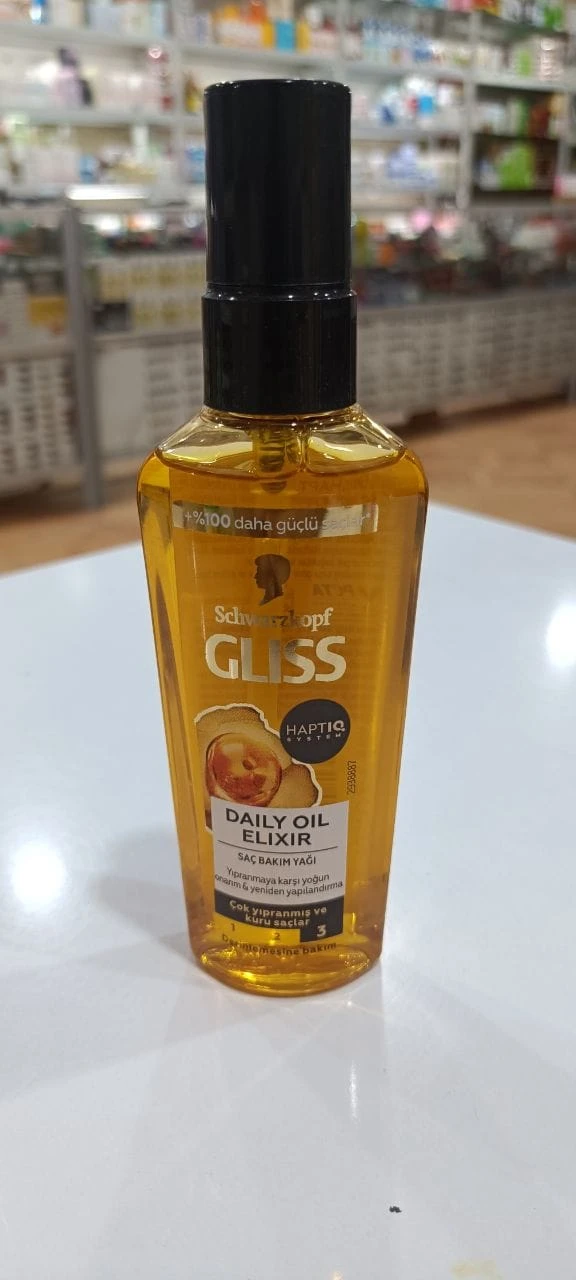 اکسیر روغن مو G.L.I.S.S. Daily Oil Elixir | درمان موهای بسیار آسیب‌دیده شماره 3 – 75ml اصل