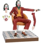 اکشن فیگور جوکر نشسته | نسخه Joker 2019 | خواکین فینیکس | همراه با استند و اقلام جانبی