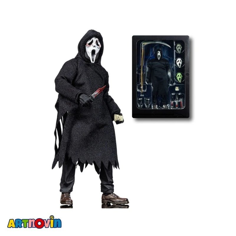 اکشن فیگور گوست فیس جیغ برند نکا مدل Scream Ghostface