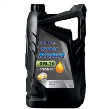 روغن موتور هیبریدی و بنزینی ایرانول سوپر رونیا 0w20 SN حجم 5 لیتر