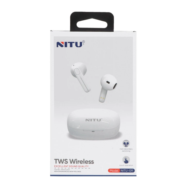 ایرفون بی سیم NITU مدل NITU-09 - سفید NEW