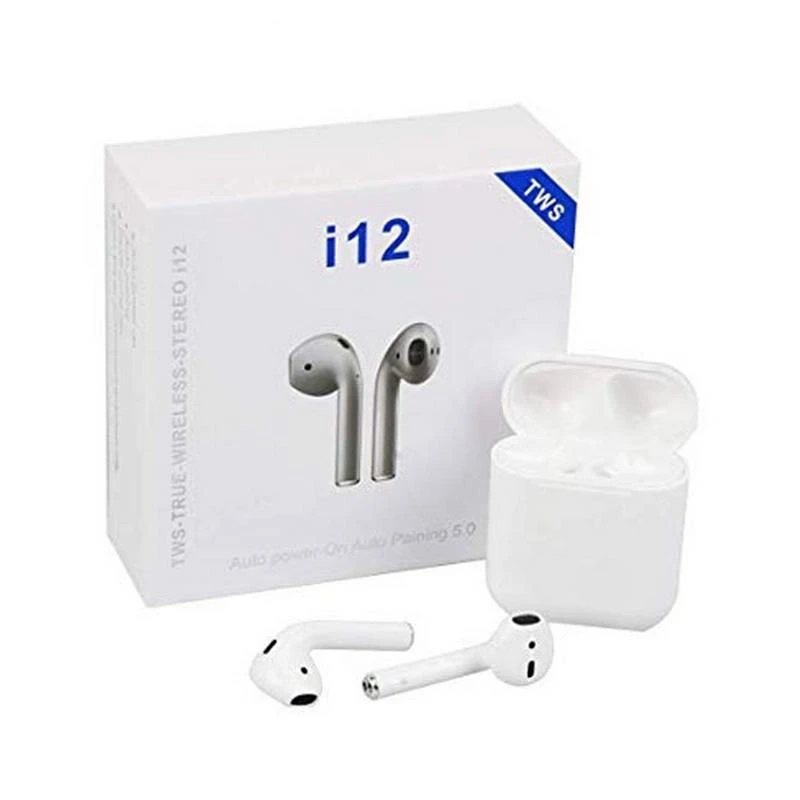 ایرپاد i12 هندزفری طرح اپل Airpod i12 کیفیت سفارشی