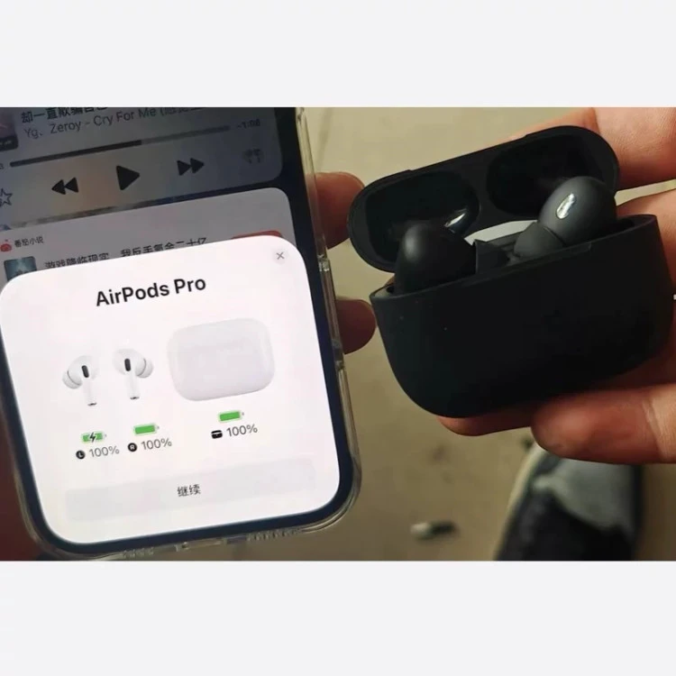 ایرپاد پرو2 اپل لمسی مشکی Apple pro2 سایز اورجینال