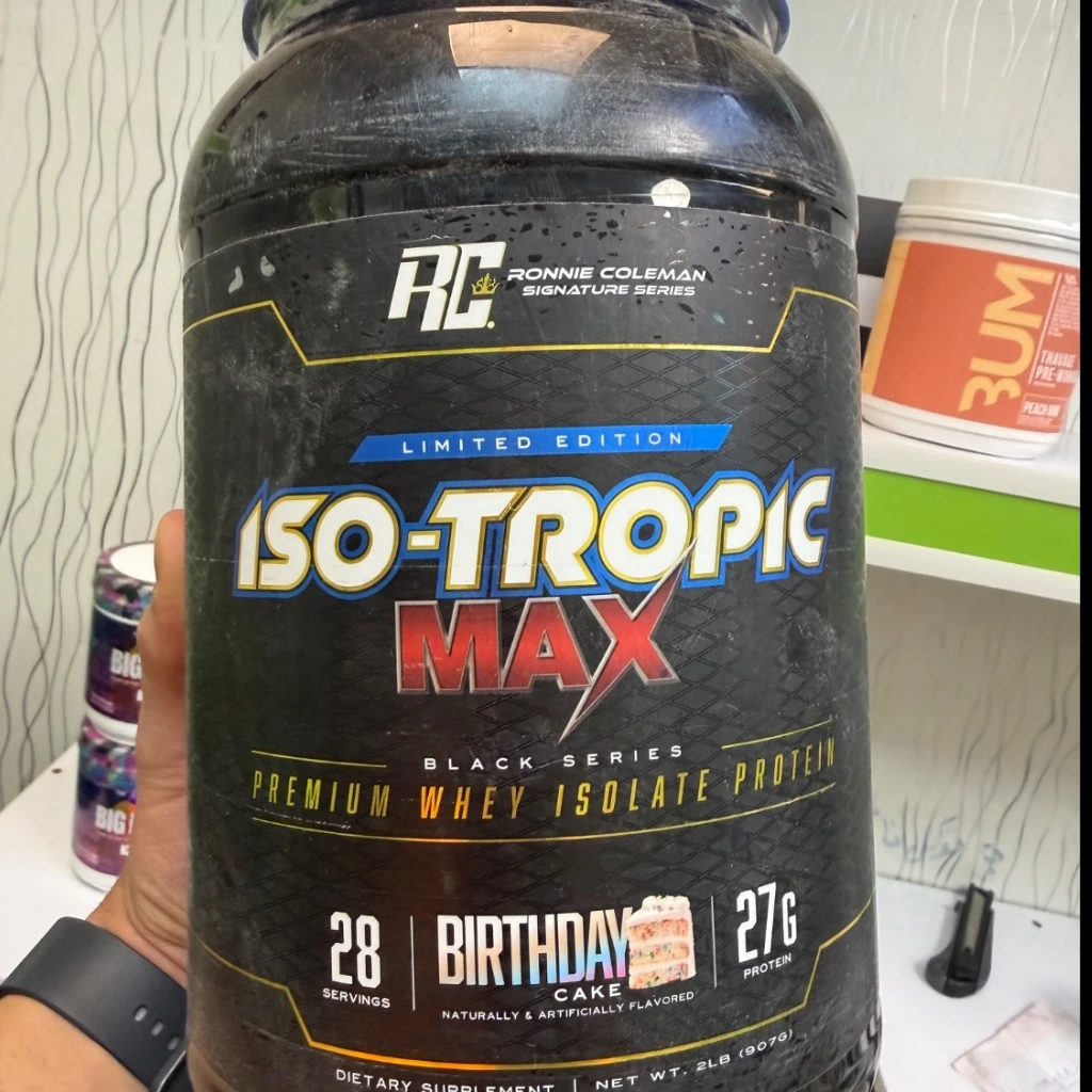 ایزوتروپیک مکس رونی کلمن – پروتئین ایزوله Ronnie Coleman Iso-Tropic Max – Whey Protein