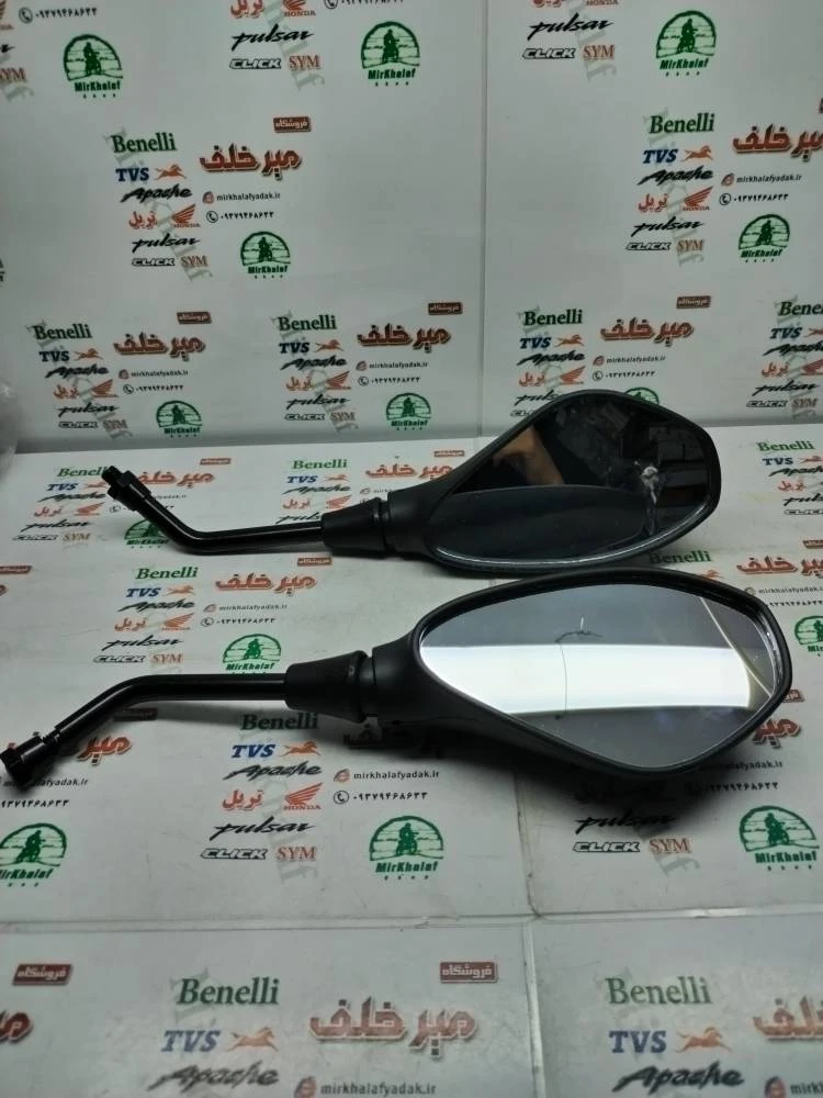 اینه (آینه) موتور 250 تک سیلندر و 300 دوسیلندر (جفتی)