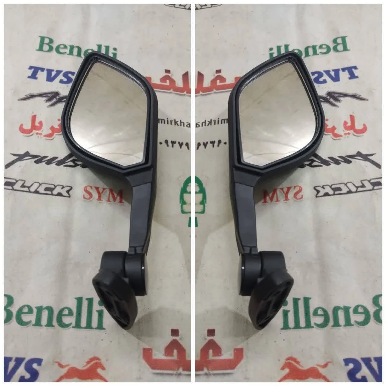 اینه موتور بنلی 300 دوسیلندر ریس اصلی (سمت چپ)