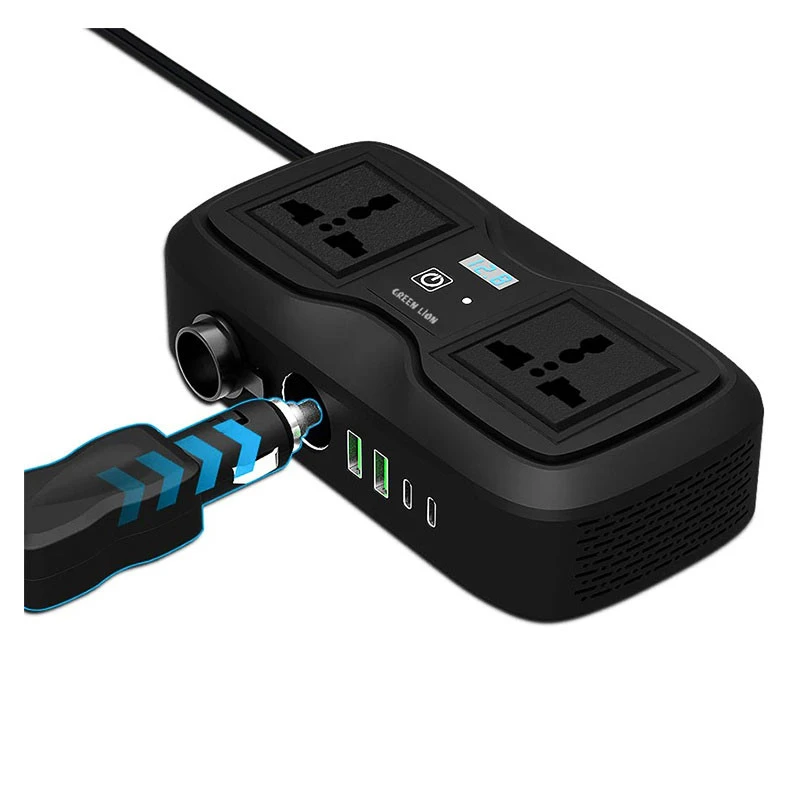 اینورتر 230 وات گرین لاین مدل Green Lion GC-233 Power Inverter