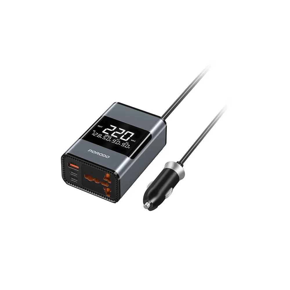 اینورتر خودرو پرودو Porodo FWCH067 Car Inverter 200W
