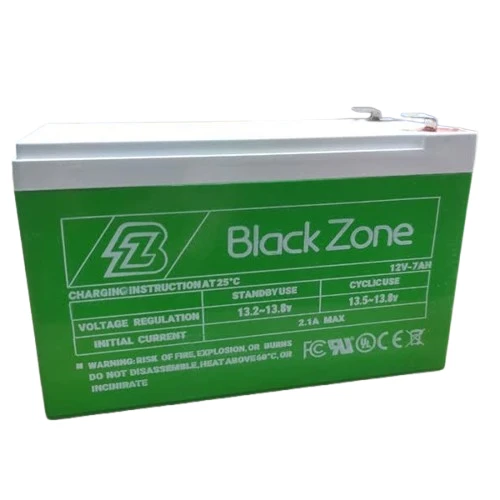 باتری 12 ولت 7 امپر بلک زون black zone