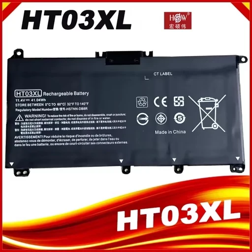 باتری HP اچ پی 3سلولی مدل باتریHT03XL اورجینال امازون المان