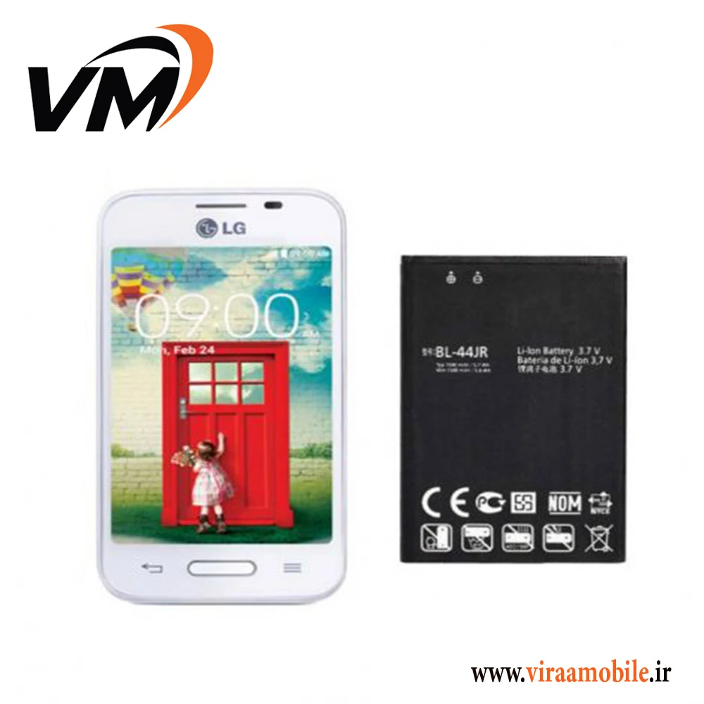 باتری اصلی ال جی LG L40 Dual – BL-44JR