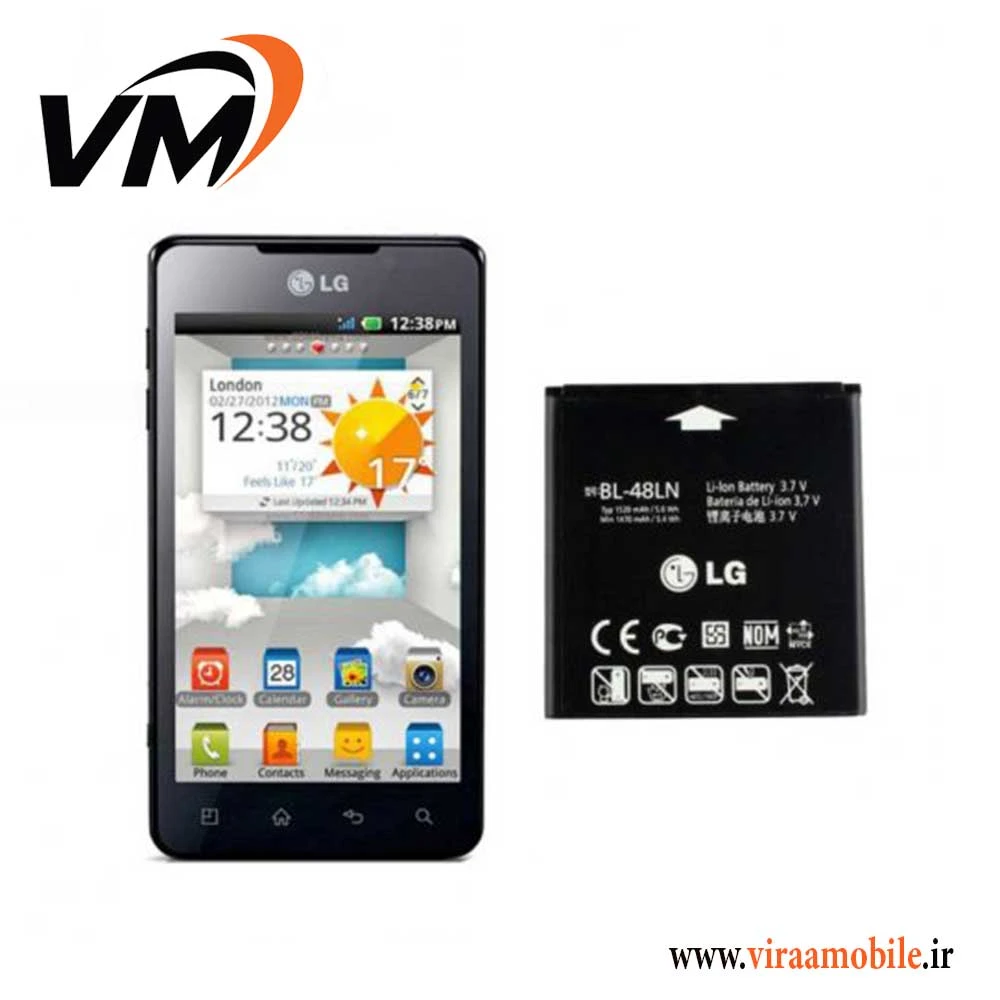 باتری اصلی ال جی LG Optimus 3D Max P720 – BL48LN