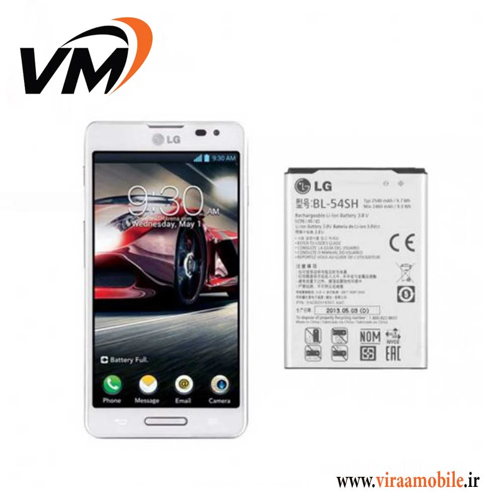 باتری اصلی ال جی LG Optimus F7 – BL-54SH