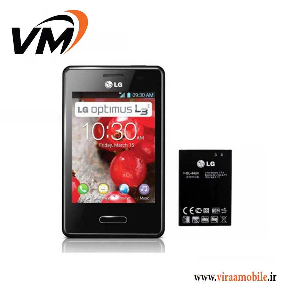 باتری اصلی ال جی LG Optimus L3 ii E430 – BL-44JN