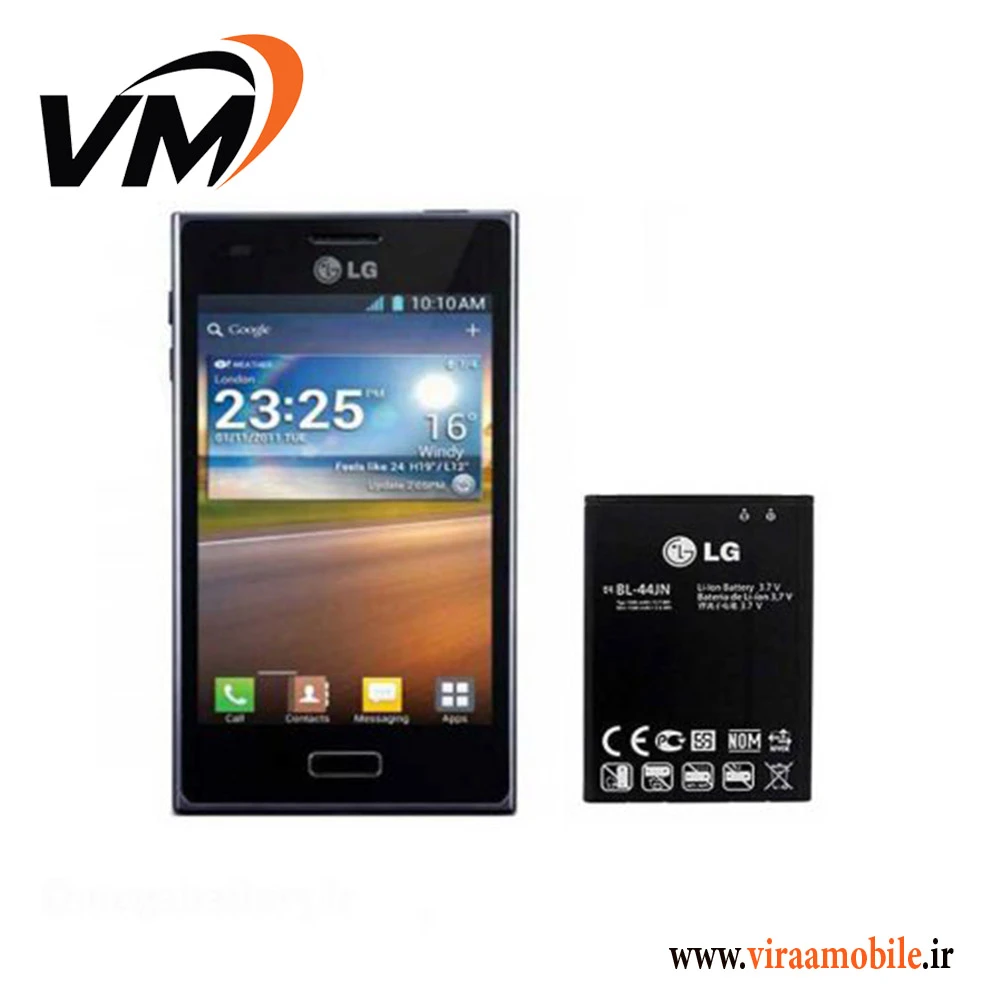 باتری اصلی ال جی LG Optimus L5 E610 – BL-44JN