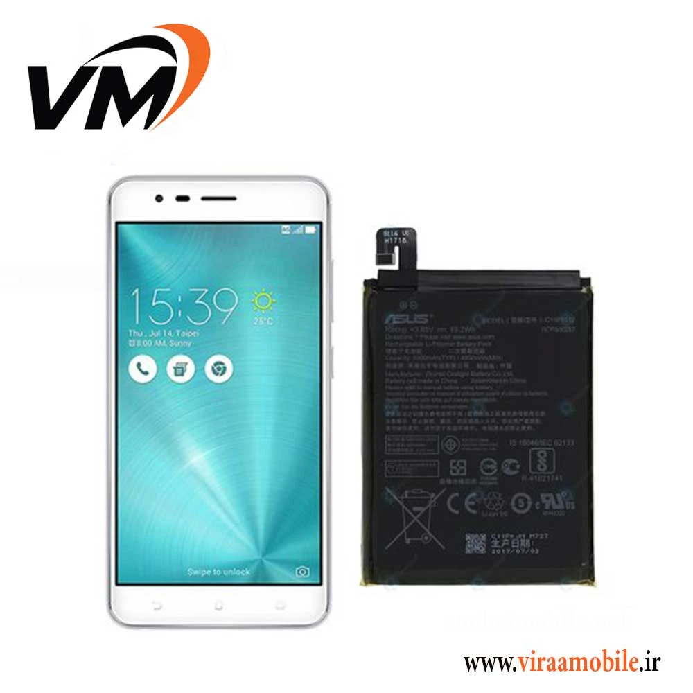 باتری اصلی ایسوس Asus Zenfone 3 Zoom ZE553KL