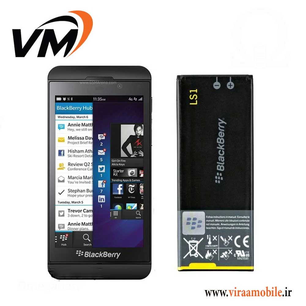 باتری اصلی بلک بری BlackBerry Z10