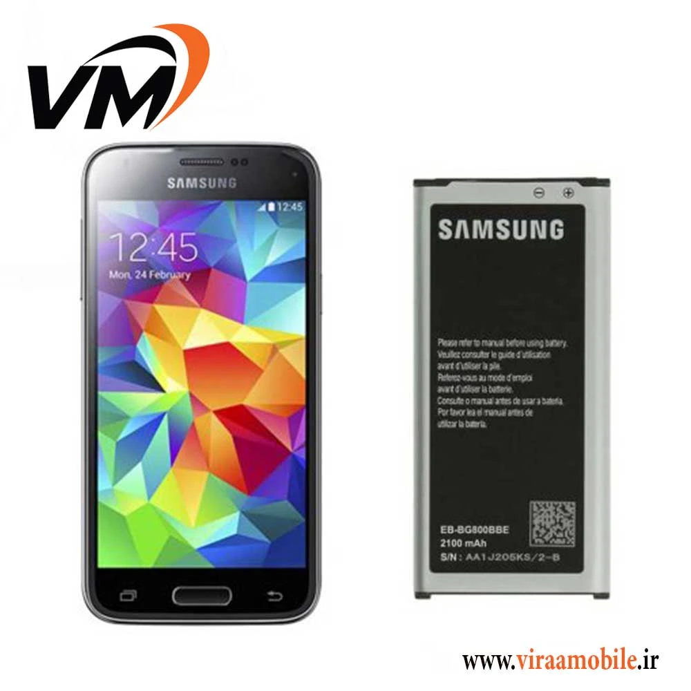 باتری اصلی سامسونگ Galaxy S5 mini Duos – G800