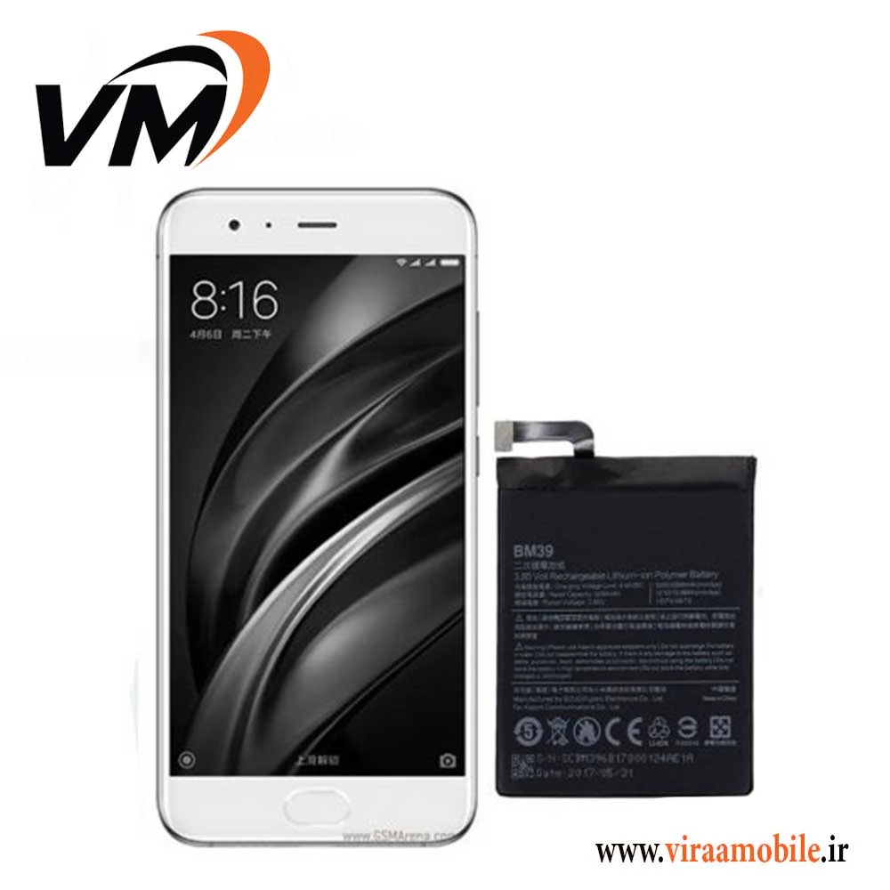 باتری اصلی شیائومی Xiaomi Mi 6 – BM39