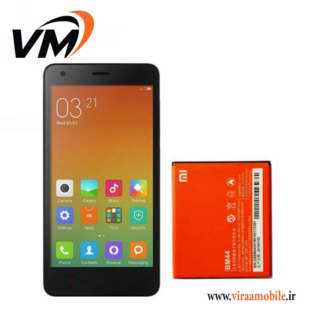 باتری اصلی شیائومی Xiaomi Redmi 2 Prime – BM44
