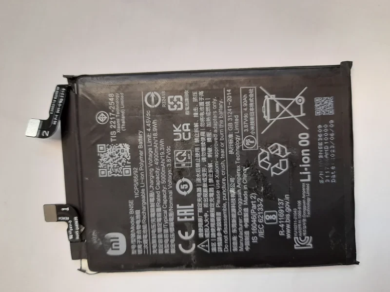 باتری اصلی فابریک xiaomi redmi note 12 pro