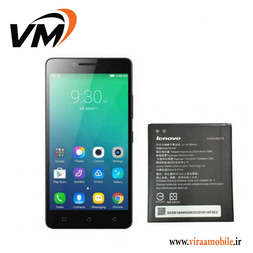باتری اصلی لنوو Lenovo A6000 – BL242