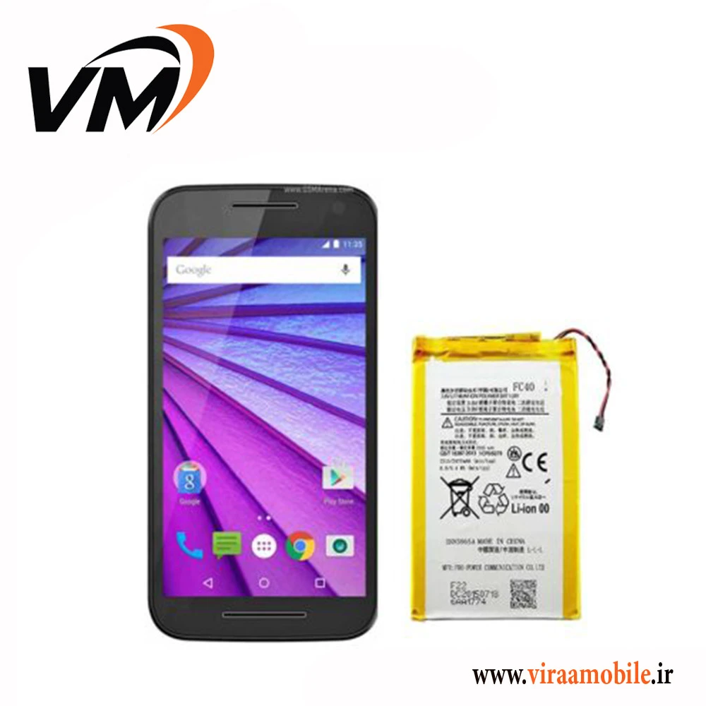 باتری اصلی موتورولا Motorola Moto G Dual SIM (3rd gen) – FC40
