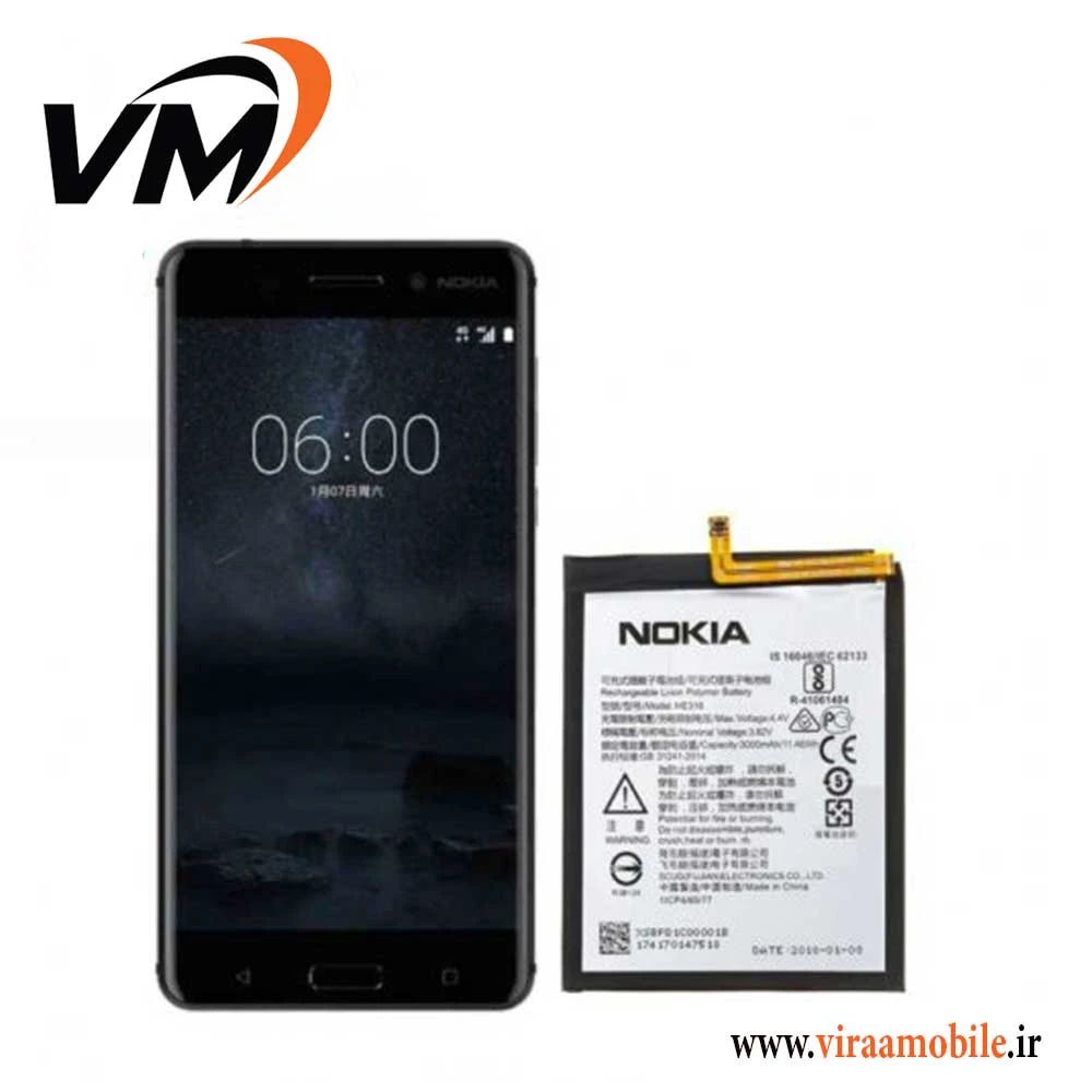 باتری اصلی نوکیا Nokia 6 – HE316