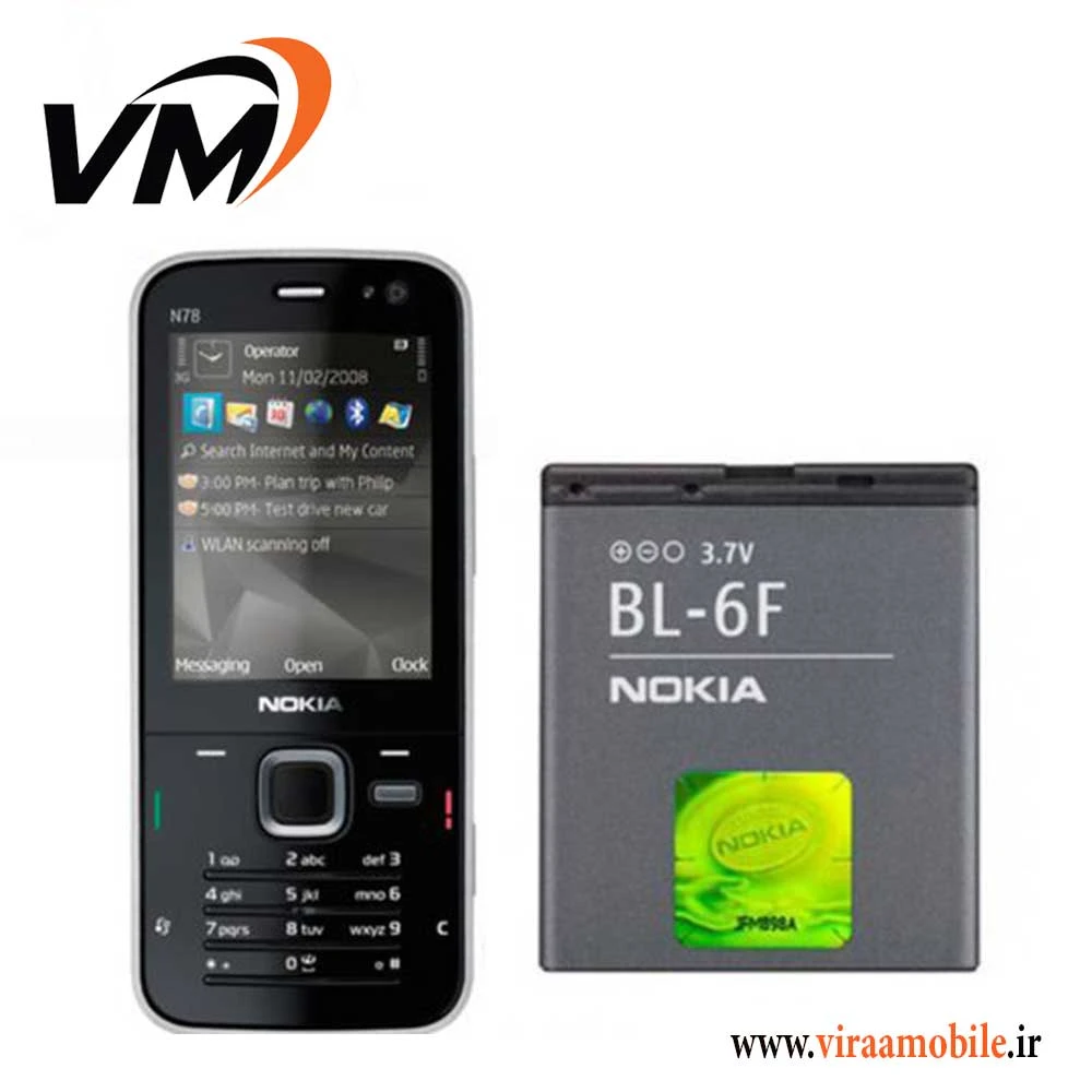 باتری اصلی نوکیا Nokia – BL- 6F