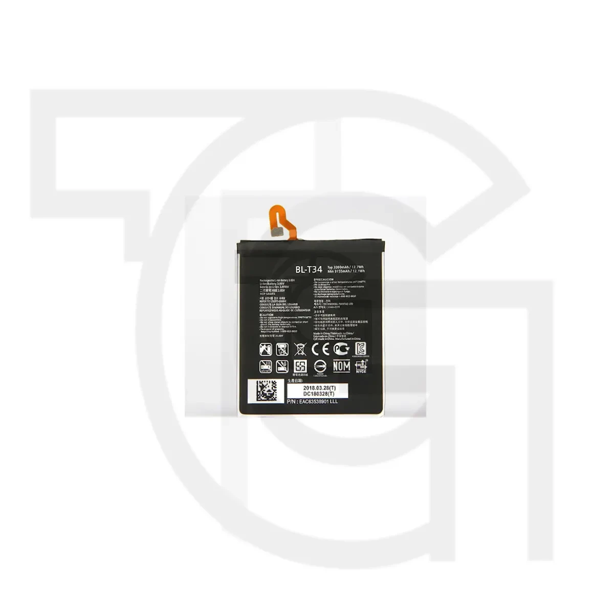 باتری ال‌جی (اصلی) Battery LG V30 Plus