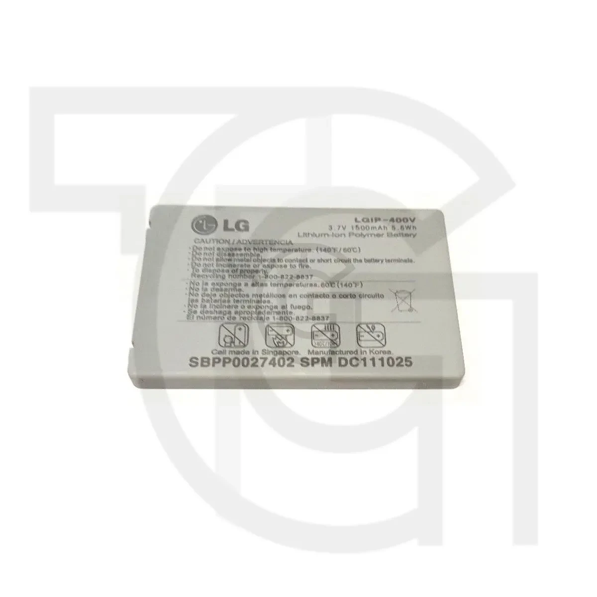 باتری ال‌جی (اصلی)(LGIP-400V) Battery LG