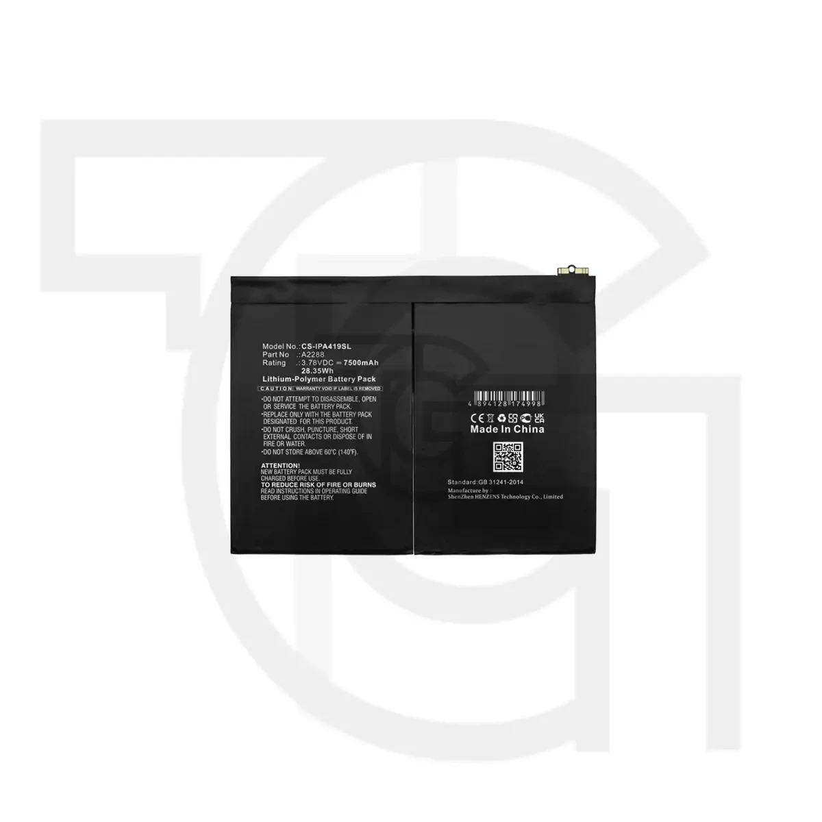 باتری اپل آیپد (اصلی) Battery Apple iPad Air A2325