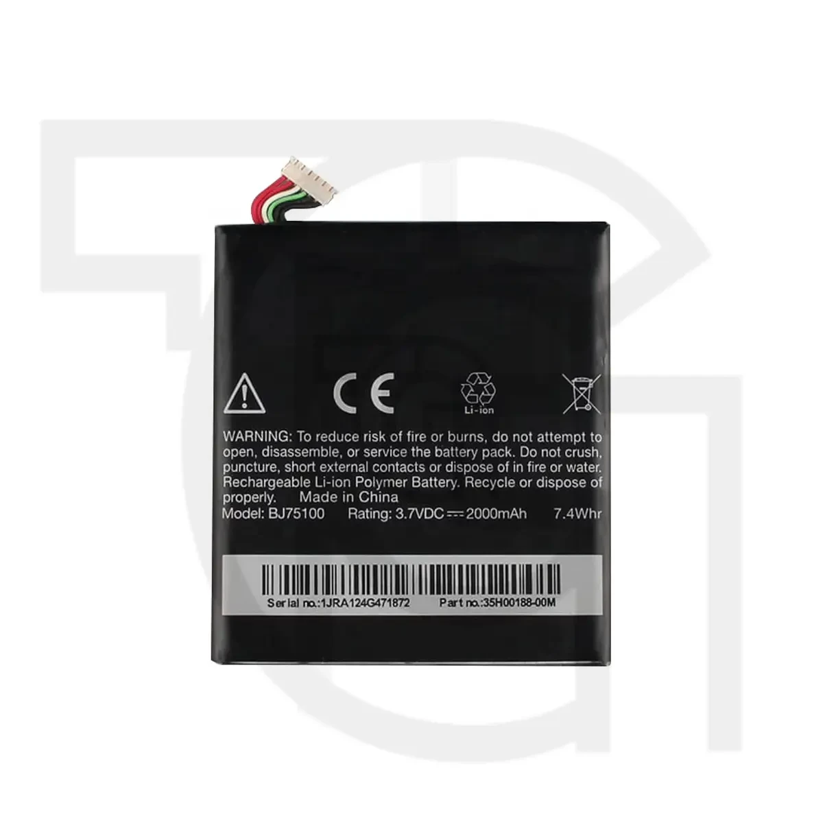 باتری اچ‌تی‌سی (اصلی) Battery HTC Evo 4G LTE
