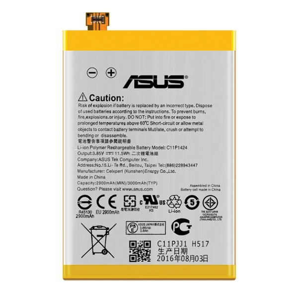 باتری ایسوس Asus Zenfone 2 ZE551ML مدل C11P1501