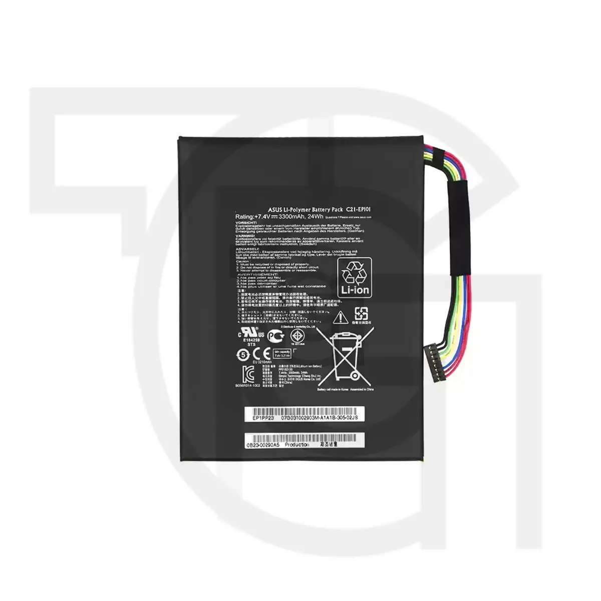 باتری ایسوس (اصلی)Battery Asus (C21-EP101)