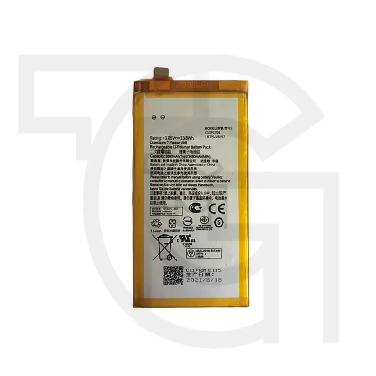 باتری ایسوس (اصلی) Battery Asus Zenfone 4 Pro Z01GD