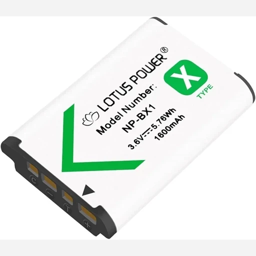 باتری دوربین عکاسی سونی مدل NP-BX1 برندlotus power اورجینال1600 میلی (پس کرایه)