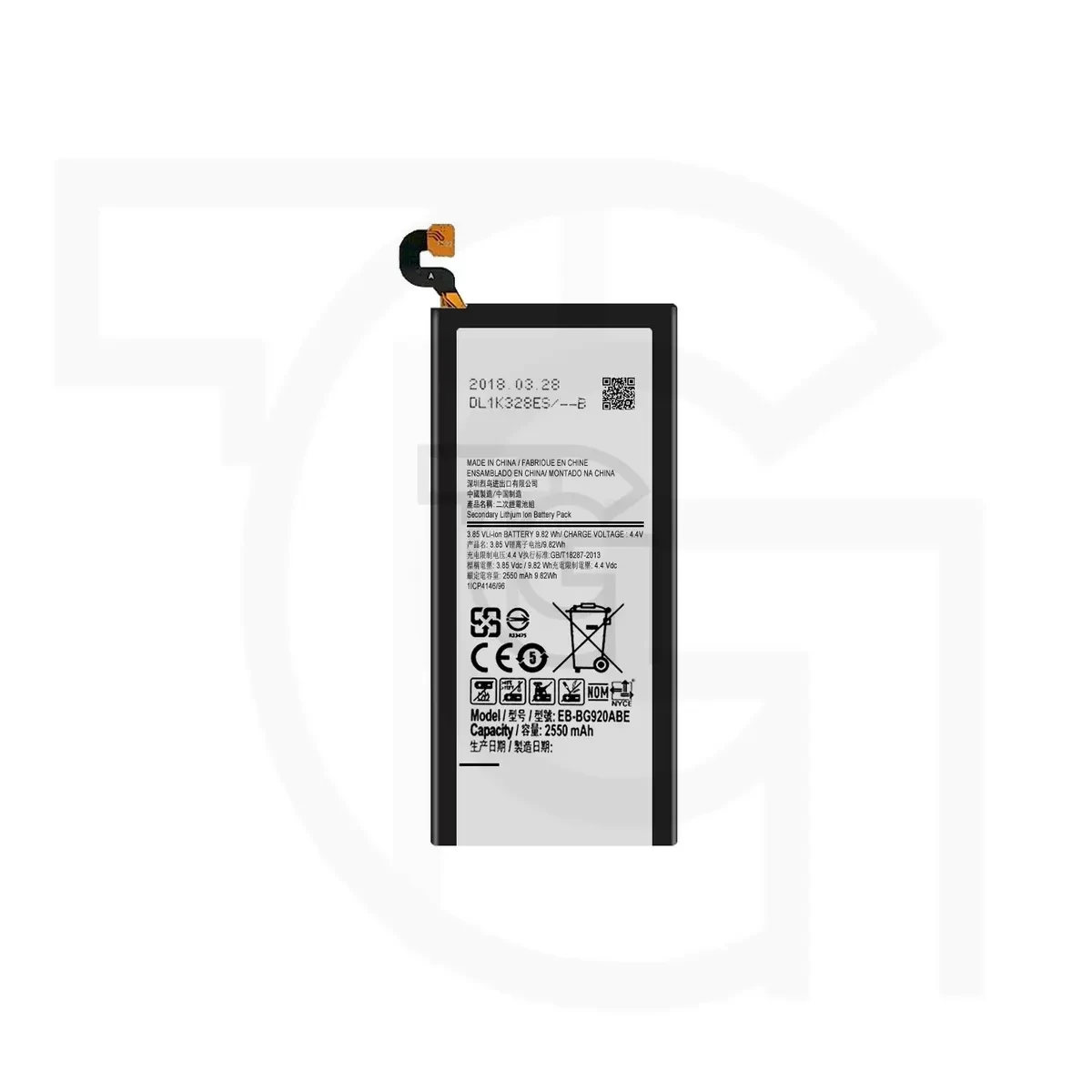 باتری سامسونگ (اصلی) Battery Samsung Galaxy S6