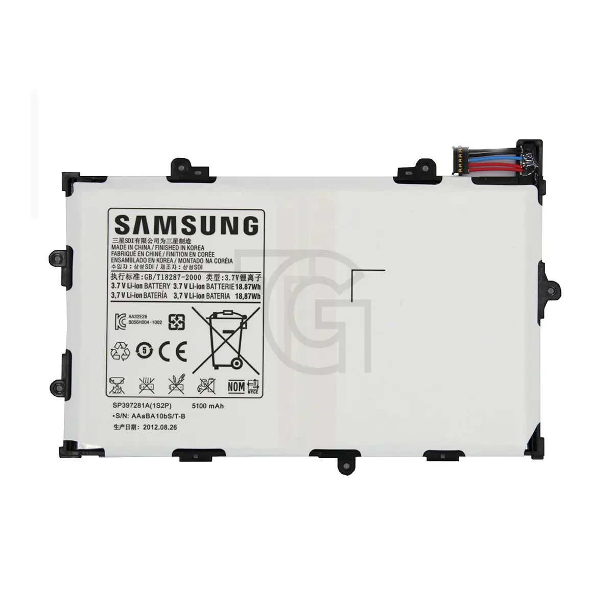 باتری سامسونگ (اصلی) Battery Samsung Galaxy Tab 7.7 LTE I815