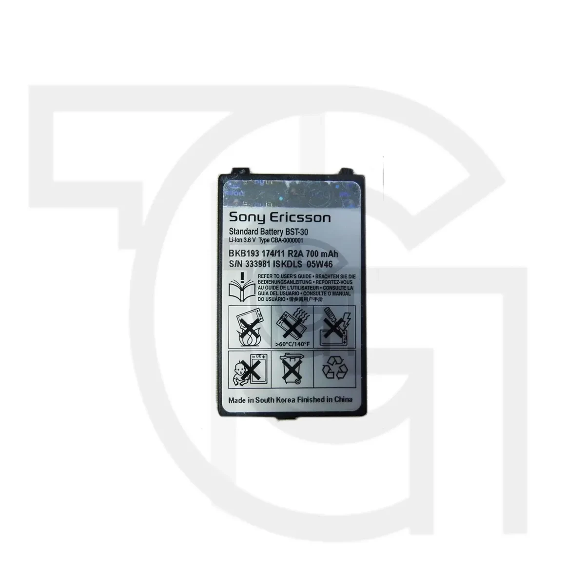 باتری سونی‌اریکسون (اصلی) Battery Sony Ericsson J210